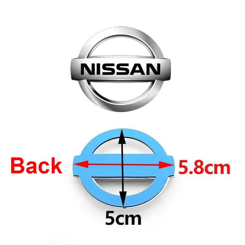 ABS Car Front Rear Emblem Sticker YU Cover for Nissan 350Z 370Z Elgrand Livina Micra Navara Qashqai Sylphy Teana X-Trail Altima