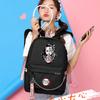 Аниме Demon Slayer Nezuko Bookbag Подростковый рюкзак Школьные ранцы для мальчиков и девочек Mochilas Мультяшный принт Сумка для ноутбука Снова в школу Рюкзак