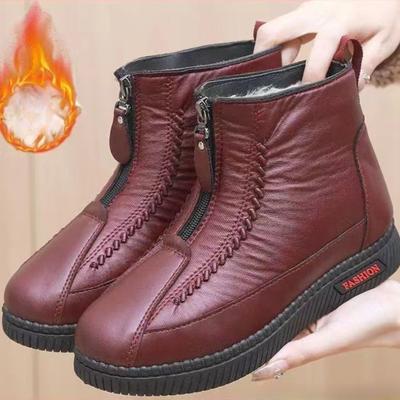 Женская обувь Осень Зима Теплые Хлопковые Плюшевые Ботильоны Для Помещений Минималистичные На Мягкой Подошве Снежные Ботинки Противоскользящие Мужские Кроссовки Botas Mujer