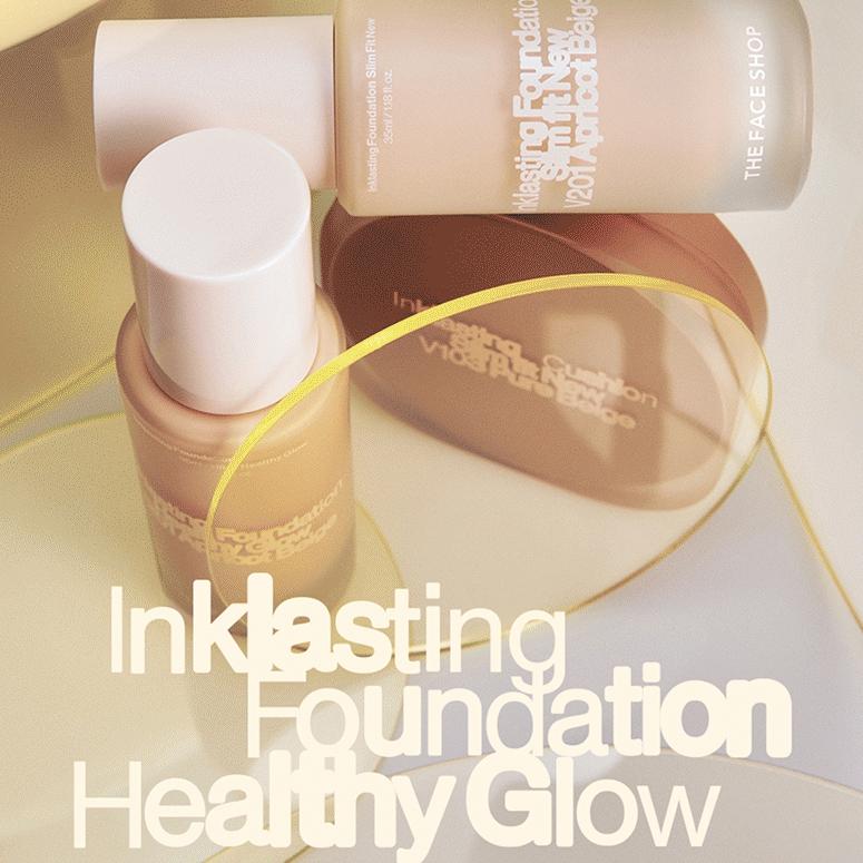 The Face Shop Тональная основа Inklasing Healthy Glow 35 мл (6 цветов)