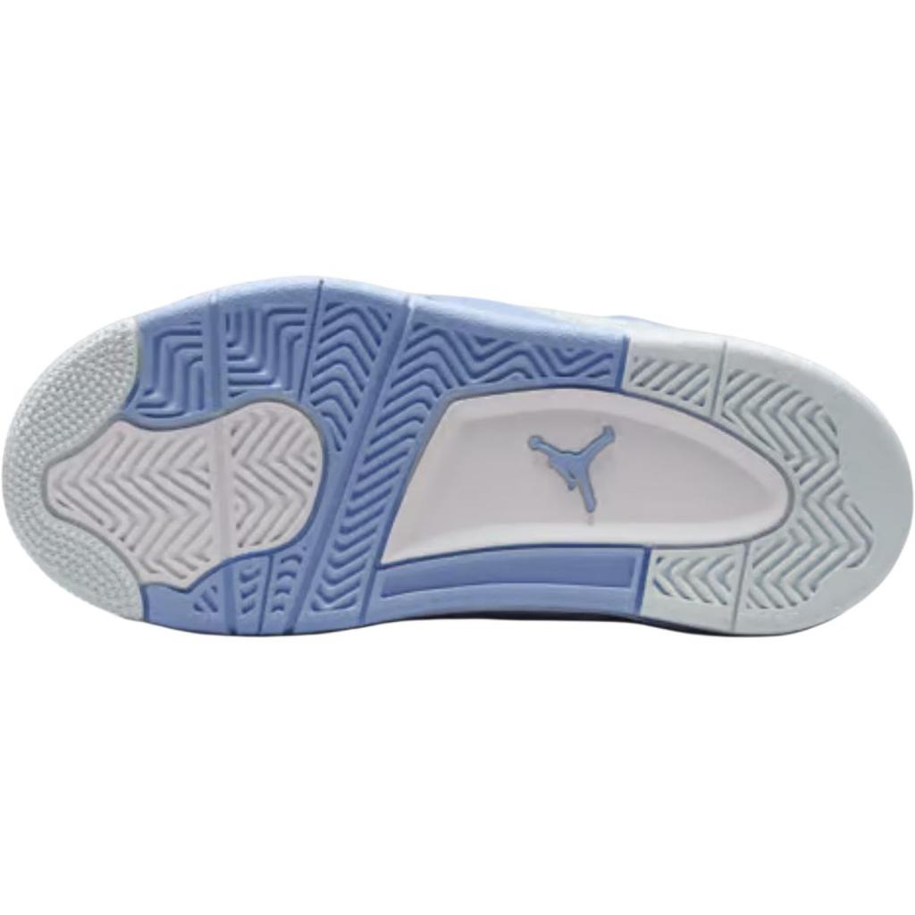 Air Jordan 4 Retro PS Незабудка Детские кроссовки Белый Голубоватый Оттенок Масляно-зеленый IB8962-100