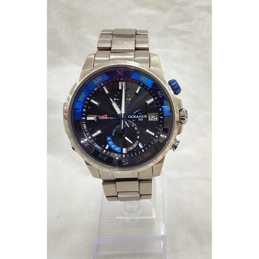 Б/у Соларные радиоуправляемые часы CASIO OCW-P1000-1AJF