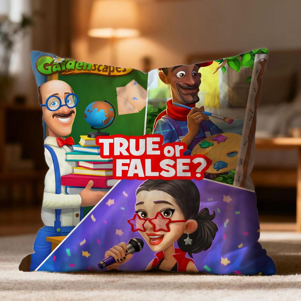 Hot G-GGardenscapes Cushion Cover Soft Washable Pillow Case Multi-Scene for Couch Bed Travel Office Use