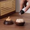 Wood Essential Oil Diffuser Mangosteen Shape Aromatherapies Diffuser for Home Office Bedroom Car Decors Oil Diffusers