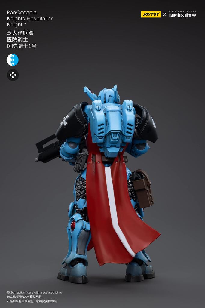 JOYTOY X Infinity Pan Oceania Union Hospitaller Knights Scale PVC ABS Painted Finished Figure Set 1/18 &