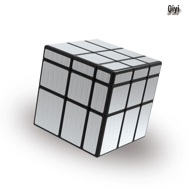 Qiyi 3x3 Зеркальный куб - Матовый однотонный, Пазл неправильной формы