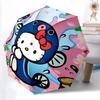 1pc Hello Kitty Umbrella - Automatic Opening & Closing, Foldable Design, Iron Frame, Outdoor Use, Festival Gift, Suitable for Fans, Travel, Daily Use,