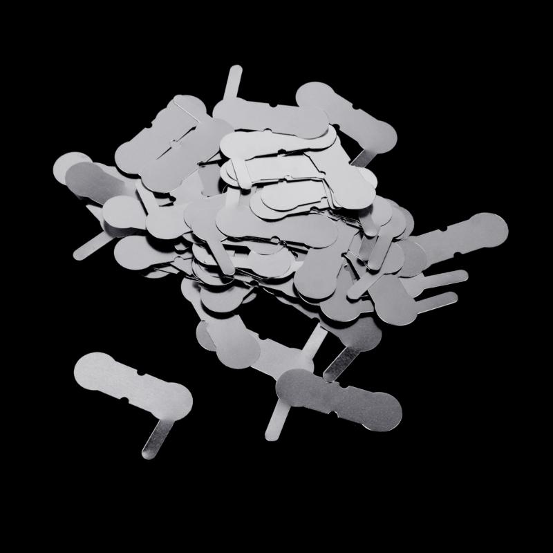 Никелевая полоса 200 шт. Никелевые листы Пластины Аккумулятор Никелированная стальная лента Полоса Точечная сварка Соединительные листы