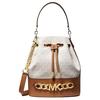 Mk Devon Classic Монограмма Color Block Цепочка Модная Повседневная Сумка-Ведро на Шнурке Женские сумки Ваниль Желудь 30S2GDVS2B-149