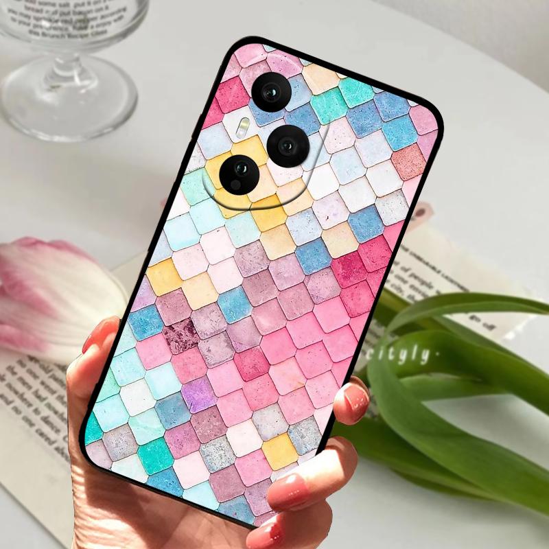 Чехол для Honor 400 Pro Fundas Роскошный Мягкий Силикон ТПУ Задняя Крышка Для Honor 400 Чехол для Телефона Полностью Защитный Корпус Бампер Honor400