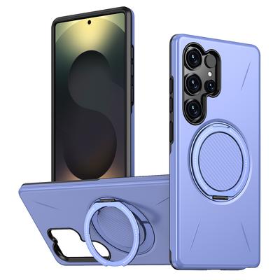 Чехол с магнитным кронштейном 360° для Samsung Galaxy S25 S24 S23 S22 Ultra S25FE S24FE S25Edge для Magsafe Бронированный противоударный чехол