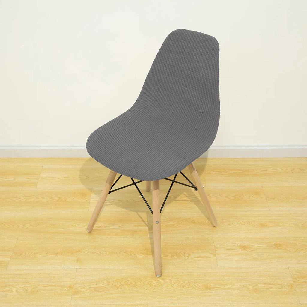 Жаккардовый чехол для стула, эластичные чехлы для обеденных стульев, чехол для сиденья, защита для мебели, съемный 1 шт.