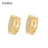 Lindon Women Copper Alloy Zircon Earrings Drop Earrings For Women Wedding Party Gifts