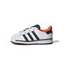 Originals Superstar El Comfortable Versatile Shock Absorbing Low Top Walking Shoes Baby Shoes White Black FV3693