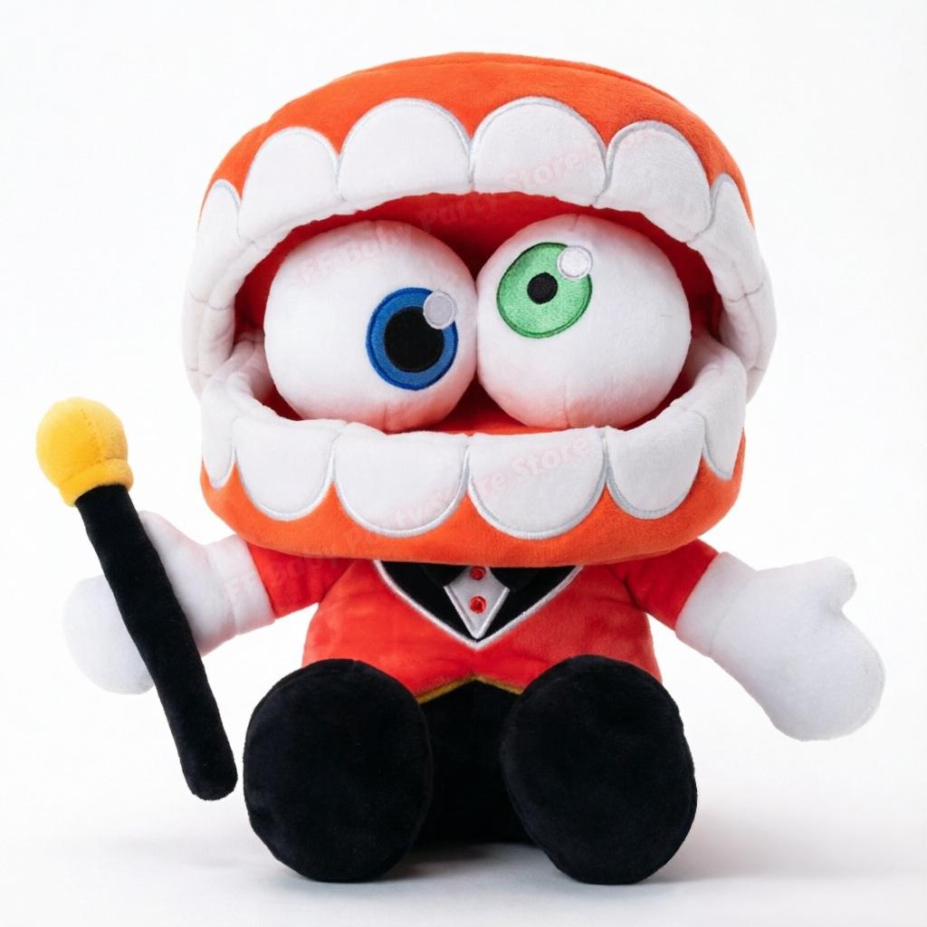 Jax Plush Digital Doll Circus Maid Magical Rabbit Clown Plush Dolls Periphery Stuffed Doll Home Decor Party Favor Birthday Gift