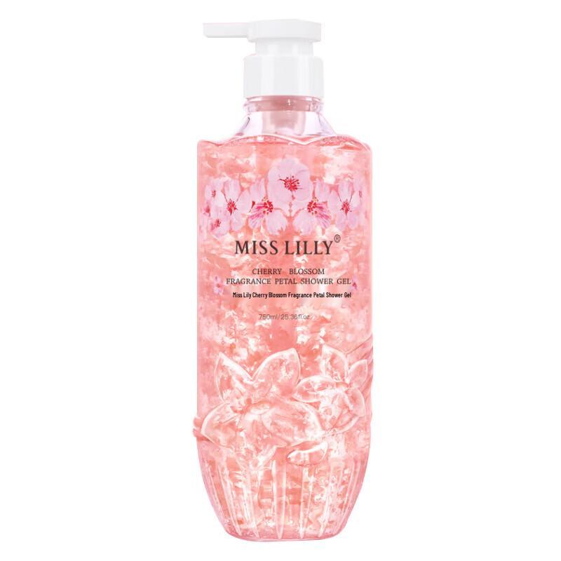 Miss Lilly Cherry Blossom Petal Shower Gel