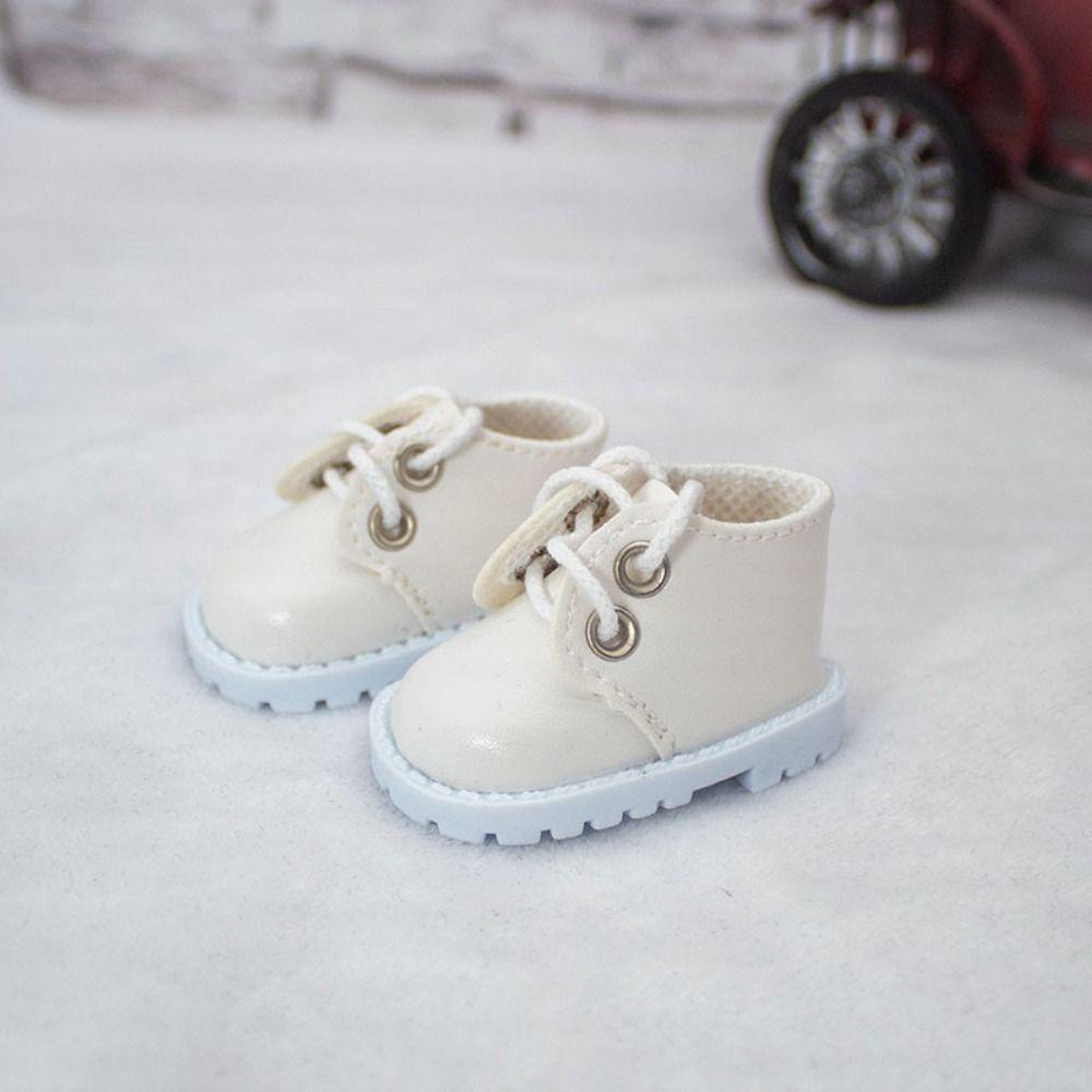 Casual Wear Clothes Accessories Fashion Doll Leather Shoes Short Boots 20cm Cotton Doll/1/12 Dolls