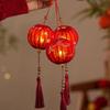 Glowing DIY Handheld Lantern Chinese Style Lantern Hanging Ornament  Festival Celebration