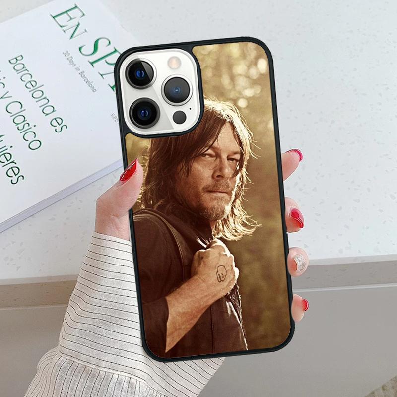 The Walking Dead Daryl Dixon Phone Case cover For iPhone 17 Air 15 16 16e 14 13 12 11 Pro Max Coque For Apple PLUS fundas