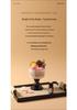 Crystal Stone Flameless Aromatherapy Diffuser: Elegant Ornament & Gift for Girls' Birthday and Engagement Party Favors.