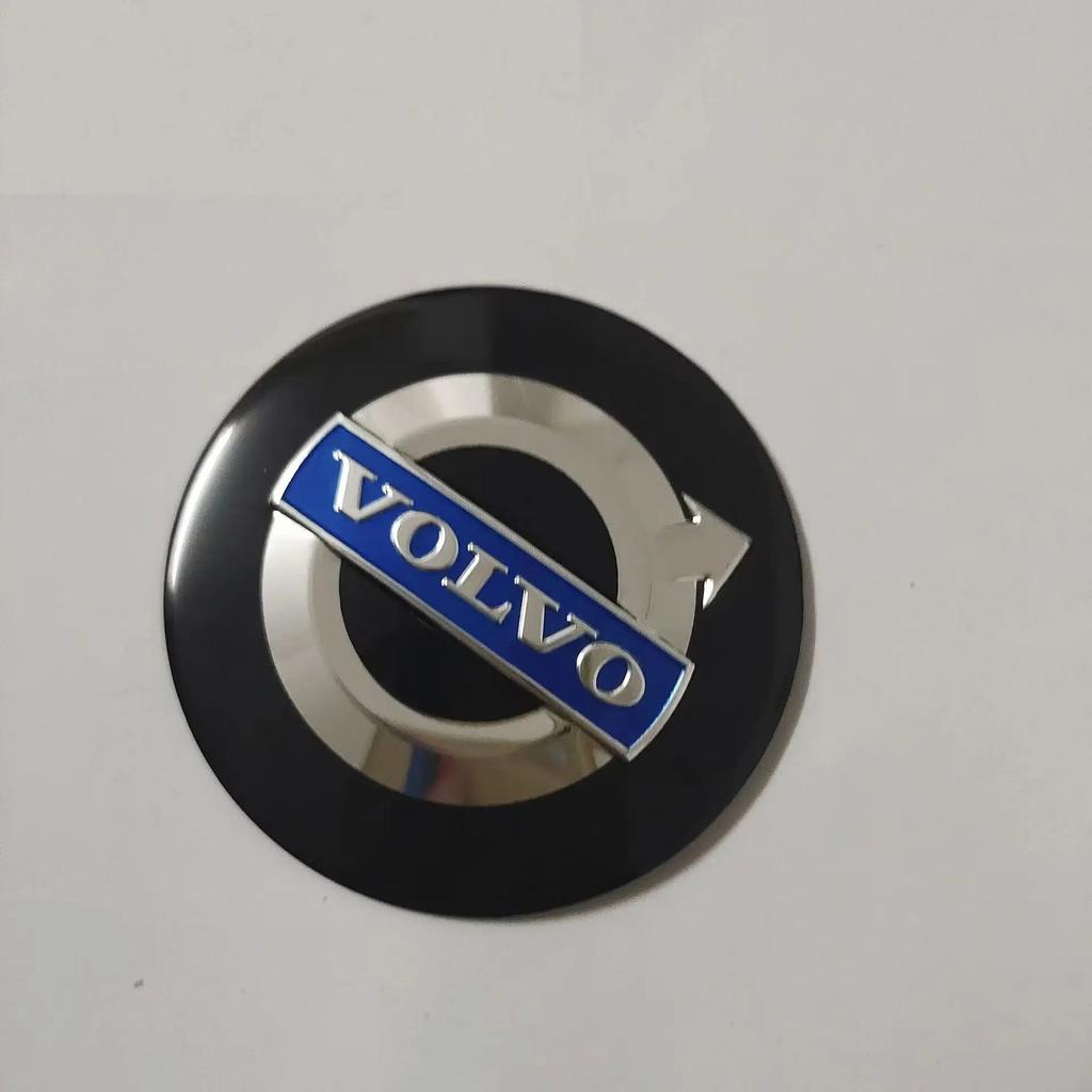 4pcs 56mm/60mm/65mm Car Wheel Center Hub Cap Stickers Accessories For Volvo R design xc60 v60 s60 v40 v50 s40 s80 c30 xc40 xc70 ATZ1