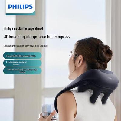 Массажер для шеи и плеч Philips PPM3303 с подогревом, штекер CN (адаптер в комплекте)