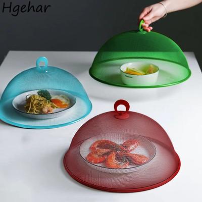 Сетчатая крышка для еды, защита от мух и комаров, кухонные чехлы для еды, переносная защита для тарелок с овощами и фруктами, палатка с защитой от насекомых, домашний гаджет