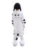Dorawithme Cat Kigurumi Pajamas for Kids, Animal Cosplay Costume for Halloween and Christmas, Unisex (120cm)