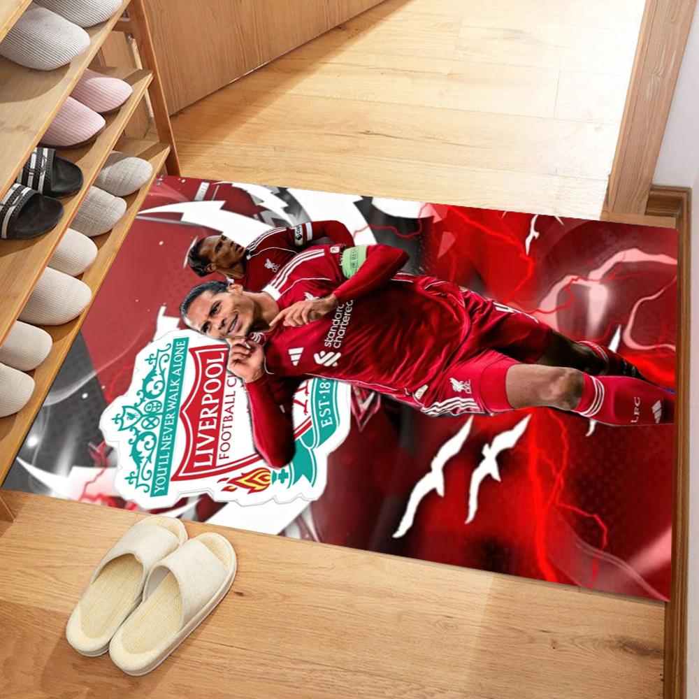 Liverpool Football Carpet Suitable For Game Room Playrooms Decorate Room Outdoor Antislip Rug Anime Office Decor Birthdaychristmas Gift