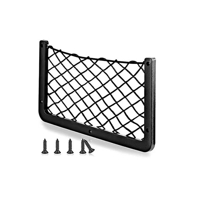 1 шт., сетка для хранения в автомобиле, эластичная сетка, грузовая сетка, сетка для автомобиля, каравана, автобуса, кемпинга, аксессуары для автомобиля, сетчатый ремень для спинки сиденья