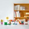 LEGO Super Mario Приключения с Пич! Игрушка, Подарок на День Рождения, Строительные Блоки, Развивающая Игрушка для Девочек и Мальчиков, Возраст 6, 7, 8, 9 лет, Товары по Mario, Игра