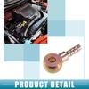 A ABSOPRO Universal Bang NJaw Bolt 8mm OD Bar Njobolt Hose Barb Fitting Adapter Motorcycle Car Metal Bronze Color Replacement