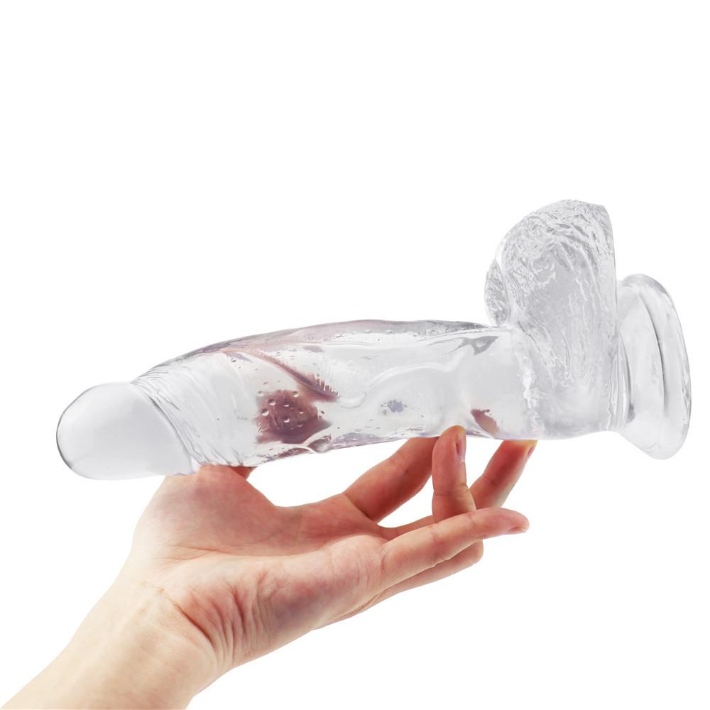 Transparent Dildo Anal Plug for Women Realistic Penis With Suction Cup Erotic Butt Plug Sex Toys Big Penis Dick Dildos Adult