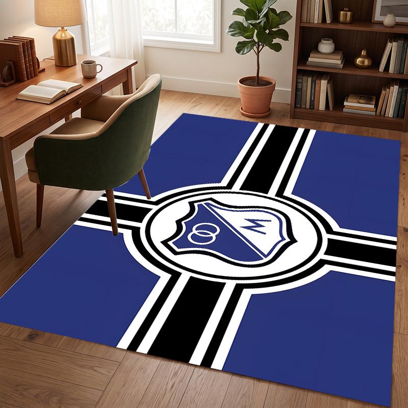 Millonarios F (14) Office Rug Elegant Floor Rug for Office Living Room Bedroom and Indoor Home Spaces