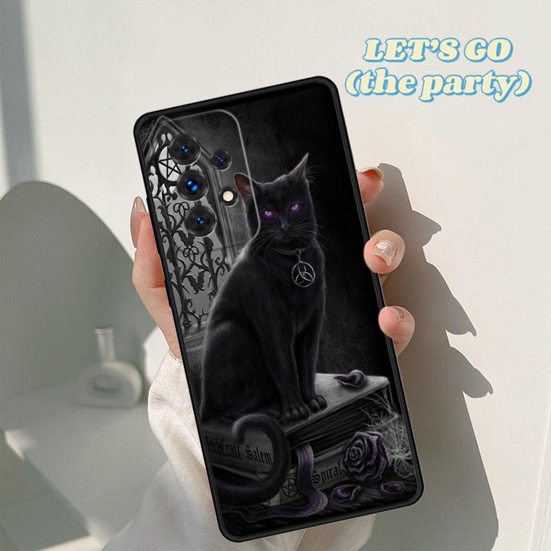Чехол для телефона на Хэллоуин Лунная Ведьма Ужасы Для Samsung Galaxy A42 A31 A40 A51 A71 A32 A80 A91 A52 A72 A20 A21S A50 A70 A11 A12