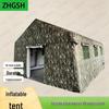ZHGSH Inflatable Camouflage Emergency Tent with Pump