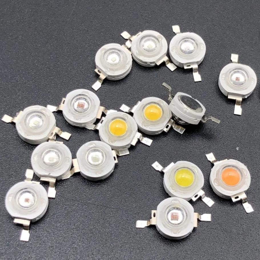 20 pcs High Power LED Chip Lamp Bulb 2.1V-3.6V 110-120LM Bead Line Emitter Diode SMD IC LED Lamp DIY Led Light Home Decoration