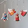 1PC Retro European Style Old Christmas Resin Angel Decoration Pendant Christmas Tree Decoration Pendant Christmas Tree Embellishment