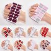 Women Girls Press On Nail Manicure Nail Stickers Full Nail Wraps Nail Art Decal Nail Polish Strips