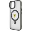Ferrari Fehmp15Muscah Iphone 15 Plus / 14 Plus 6.7 Transparent Hardcase Ring Stand 2023 Collection Magsafe