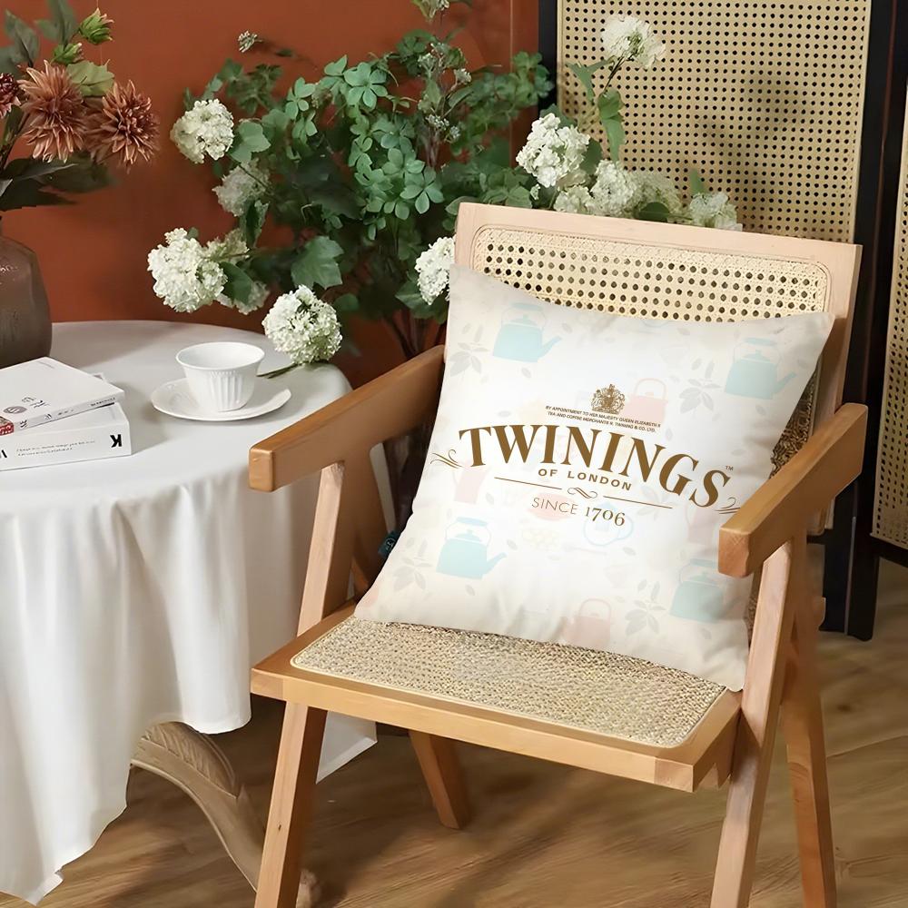 Элегантная красная наволочка T-Twinings Уютная диван-кровать Шелковистая элегантная Потайная молния Декоративная наволочка
