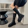 2024 женские новые осенне-зимние сапоги до колена модные удобные длинные модные сапоги на толстой подошве женская обувь