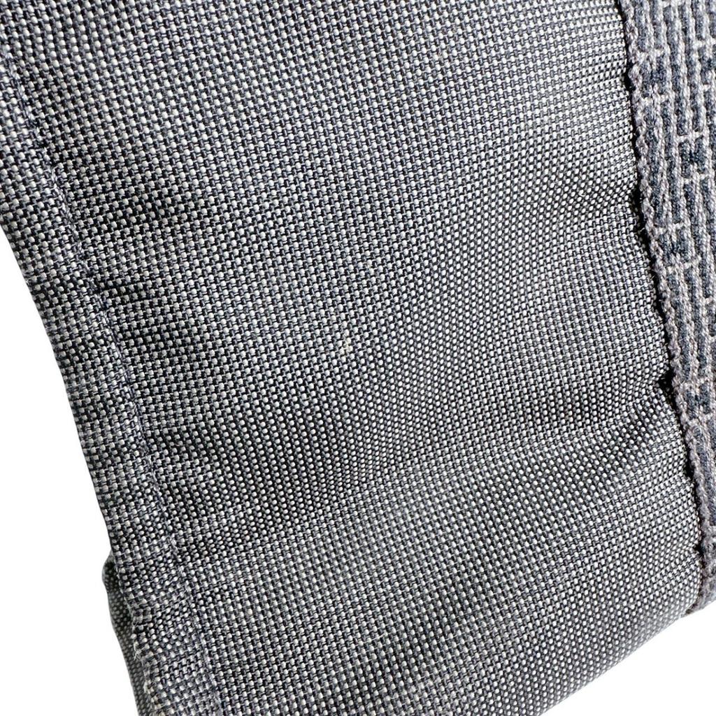 HERMES Her Line Tote MM Tote Bag Hand Bag canvas gray Used