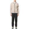 STONE ISLAND SS23 Однотонная куртка-рубашка с вышивкой логотипа Мужские куртки Хаки 781510304-V0192