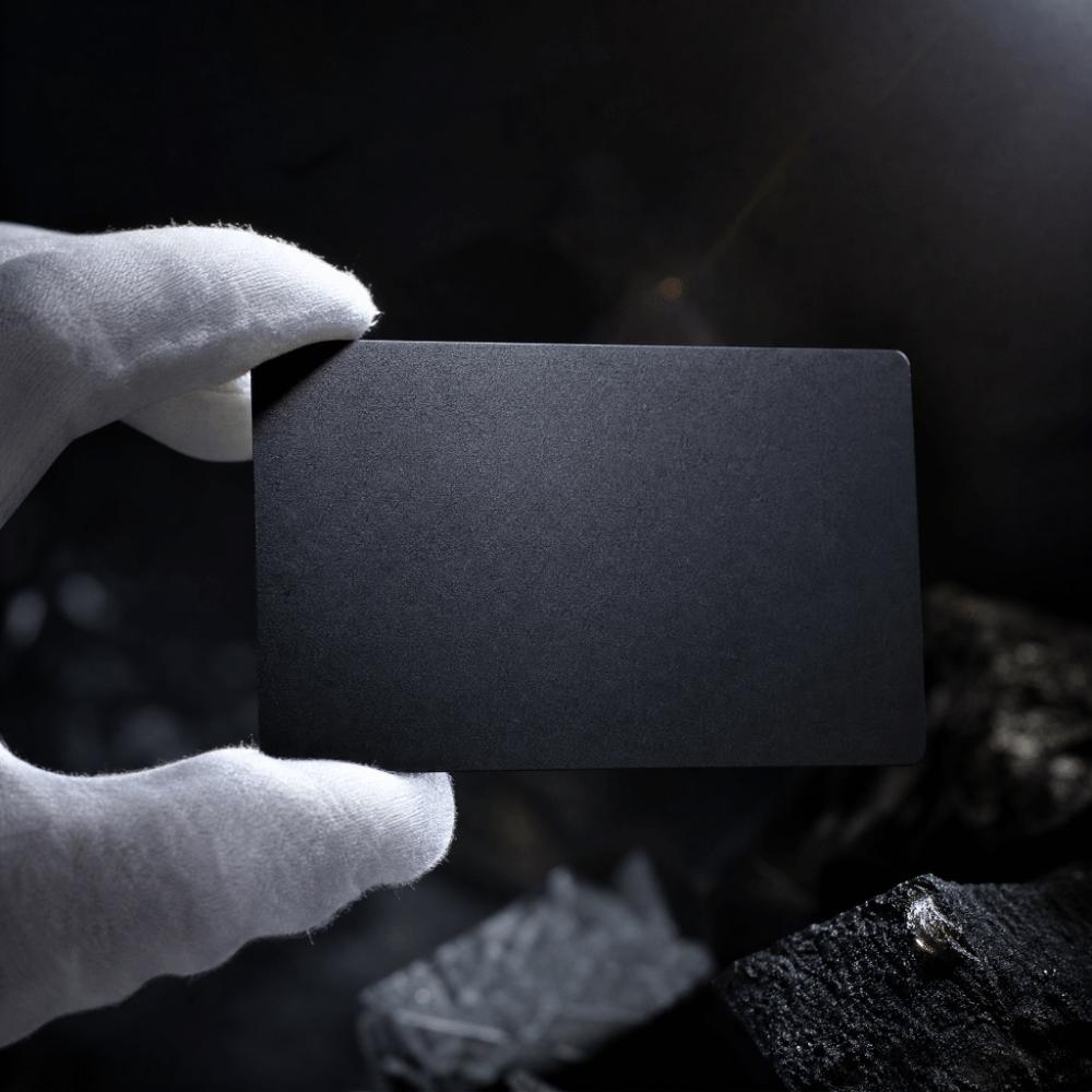 300 pcs/set 0.2mm Thickness Aluminium Business Card CNC Laser Engraving Machine