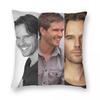 Graham Wardle Collage Square Pillowcase Polyester Linen Velvet Creative Zip Decorative Throw Pillow Case Home Cushion Cover