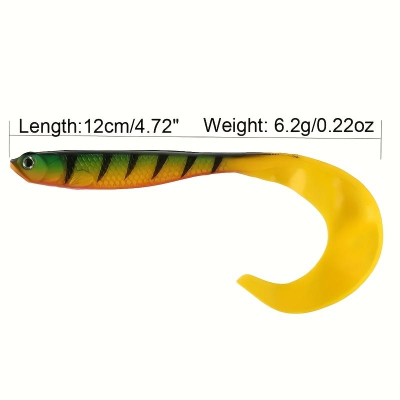 9 шт. микс 12 см 6,5 г мягкие приманки искусственные черви свимбейты реалистичный дизайн ходячие приманки для ловли рыбы рыболовные приманки инструменты