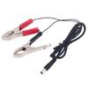 5.5x2.1mm DC Power Plug Male Connector To Dual Alligator Clip Cable Cord 100cm