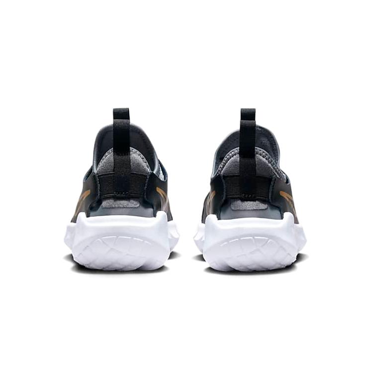 Nike Flex Runner 2 PS 'Черный Металлик Золотой' DJ6040-007