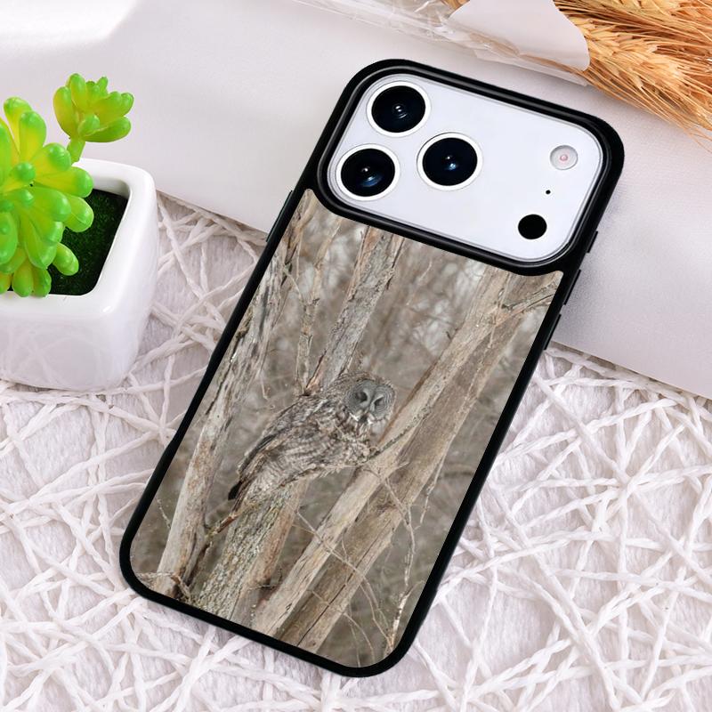 Камуфляжный Чехол-Сова для iPhone 17 Air 16 15 11 12 14 13 Pro Max Ударопрочный Чехол